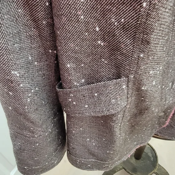 Women's Pink and Brown Jacket - Picture 8 of 11